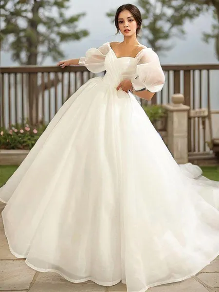 Ball-Gown Sweetheart 3/4...