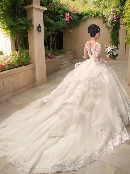 Ball-Gown Princess Scoop...