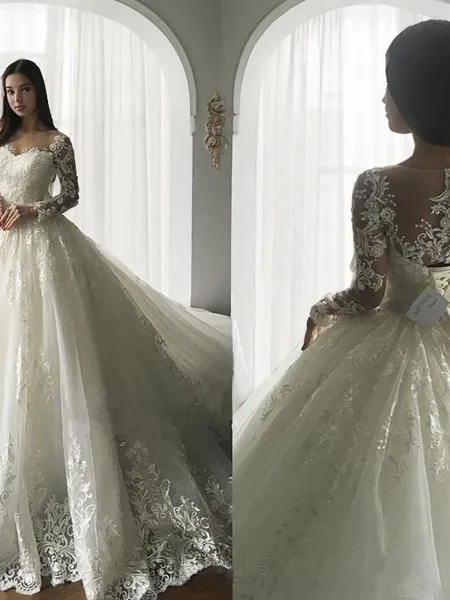 Flowy Ball-Gown Princess...