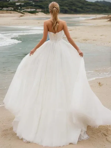 A-line Princess Sweetheart...