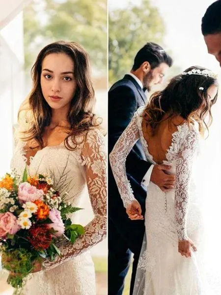 Sheath/Column V-Neck...