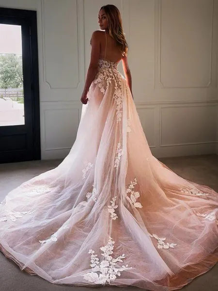 A-line Refined V-Neck...