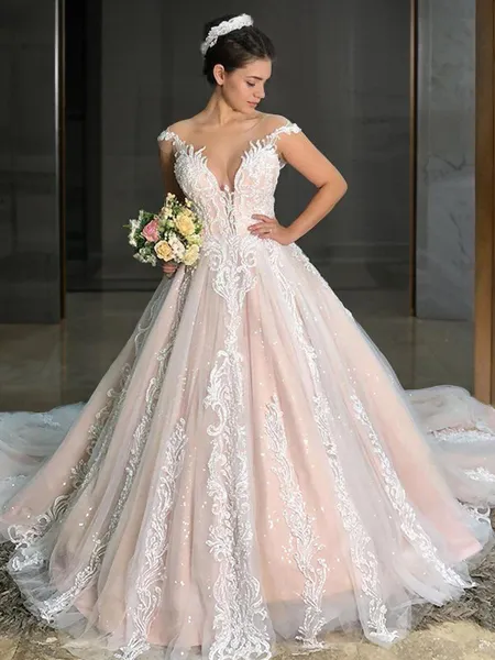 Ball-Gown Princess Scoop...