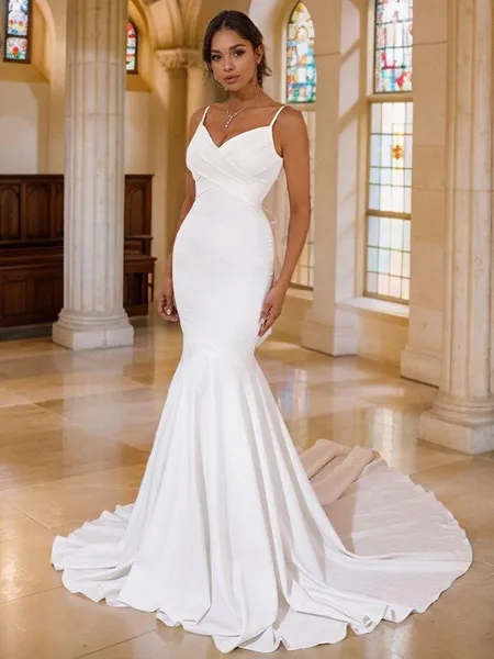 Trumpet/Mermaid V-Neck...