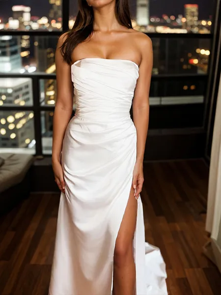 Glamorous Sheath/Column...