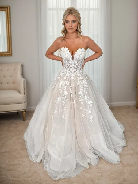 A-line Grand Sweetheart...