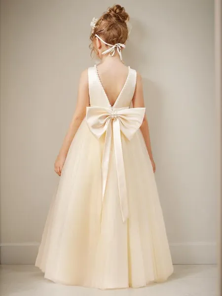 A-line Princess Scoop...