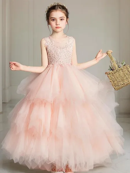 A-line Princess Scoop...