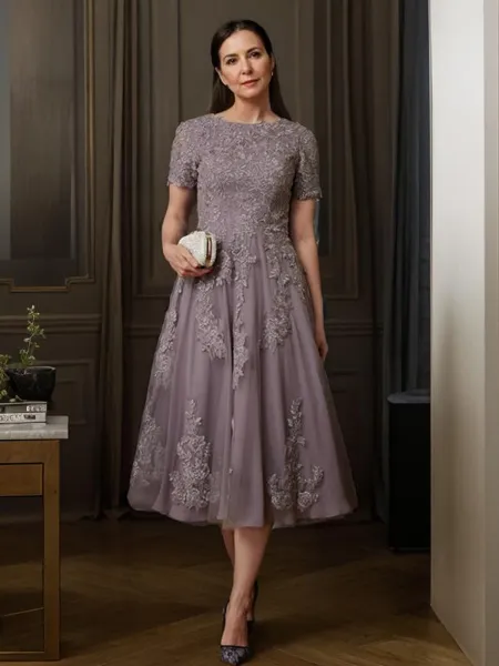 A-line Resplendent Scoop...