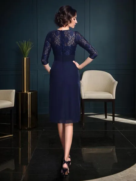 A-line Tasteful Jewel 3/4...