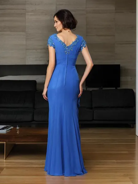 A-line V-Neck Classy Short...