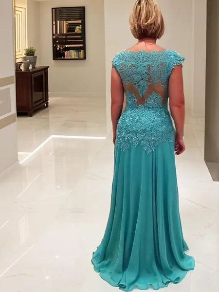 Sheath/Column V-Neck...