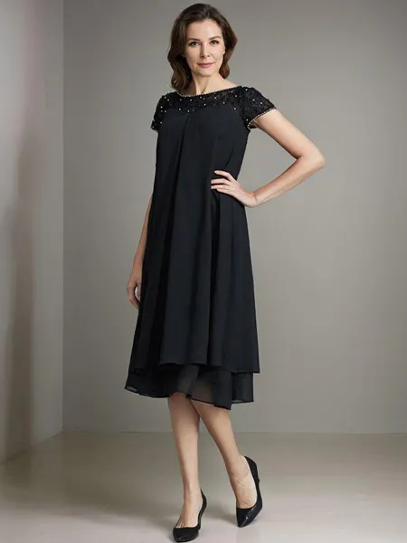 Rhythmic A-line Scoop...