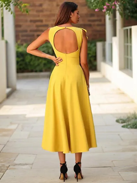 A-line Jewel Sleeveless...