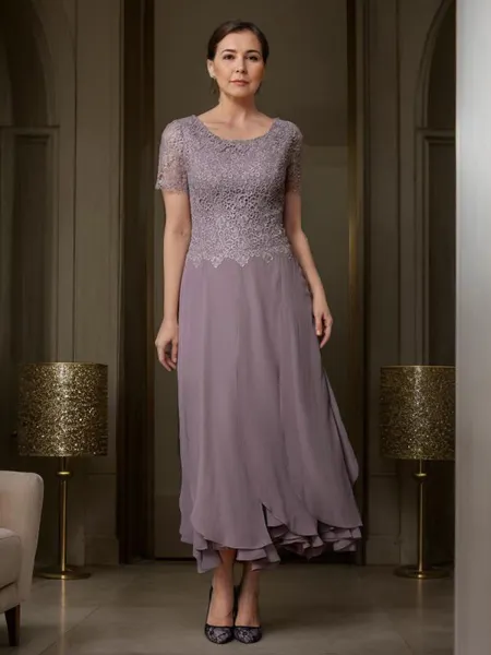 Radiant A-line Scoop Short...