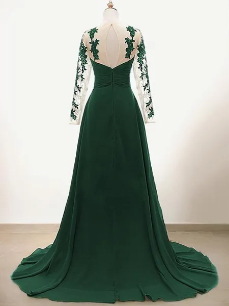 A-line Sweetheart Noble...