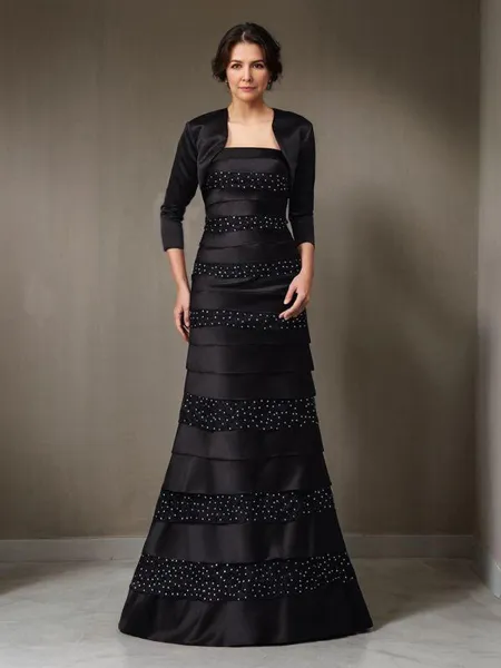 Sheath/Column Strapless...