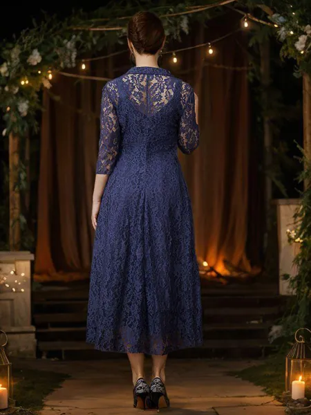 A-line V-Neck Classy...