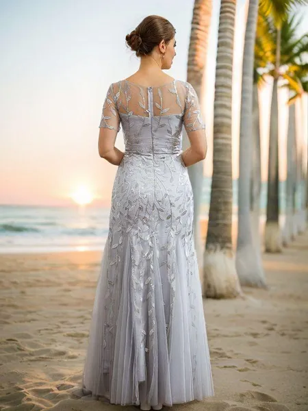 A-line Bateau Charming...