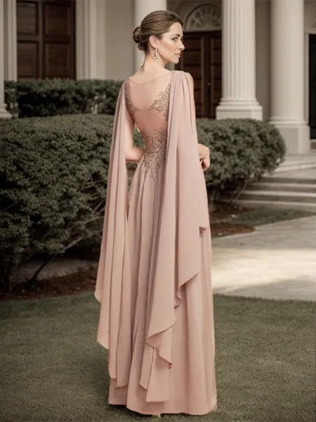 Glamorous A-line V-neck...