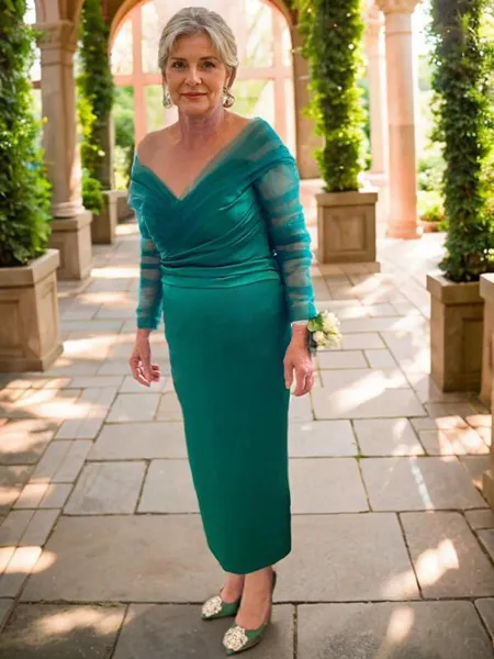 Elegant Sheath/Column...