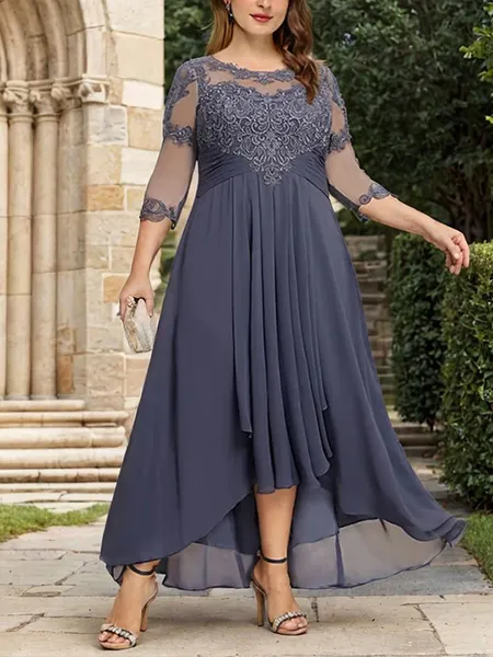 Stylish Scoop A-line 3/4...