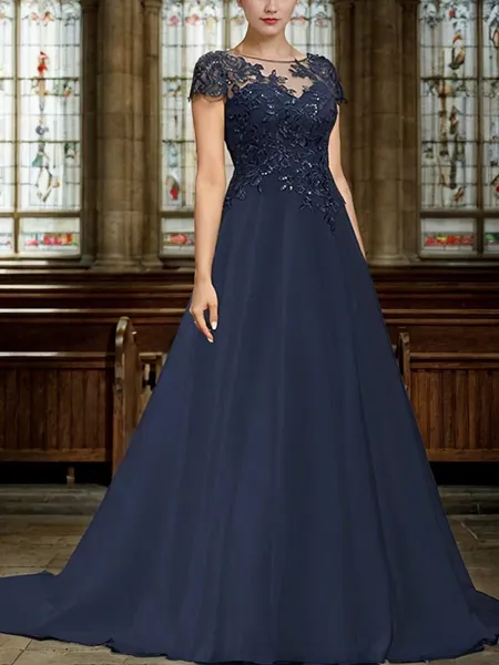 A-line Sophisticated Sweep...