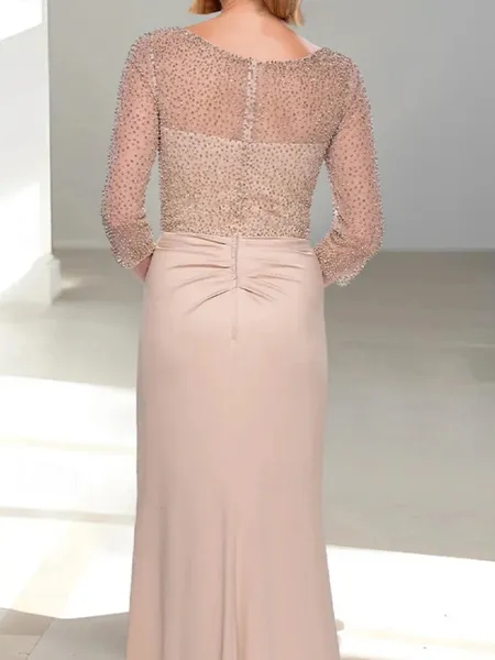 Gracious Sheath V-Neck 3/4...