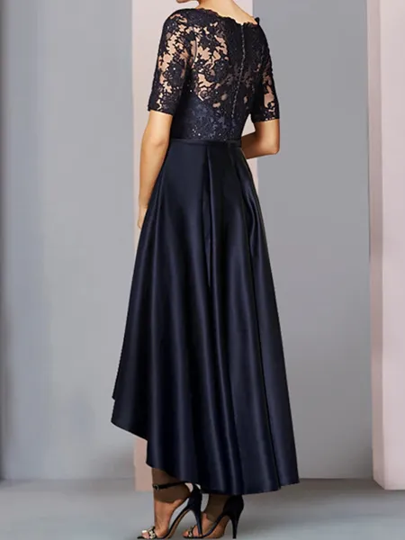 Modest A-line Bateau 1/2...