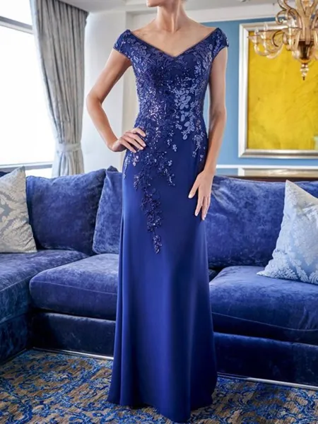 Regal Sheath V-Neck...