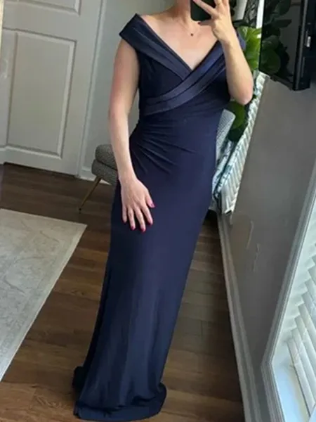 Radiant Sheath V-Neck...