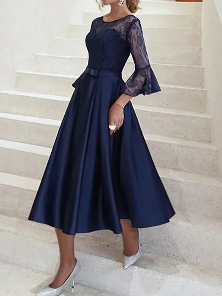 Chic A-line Scoop 3-4...