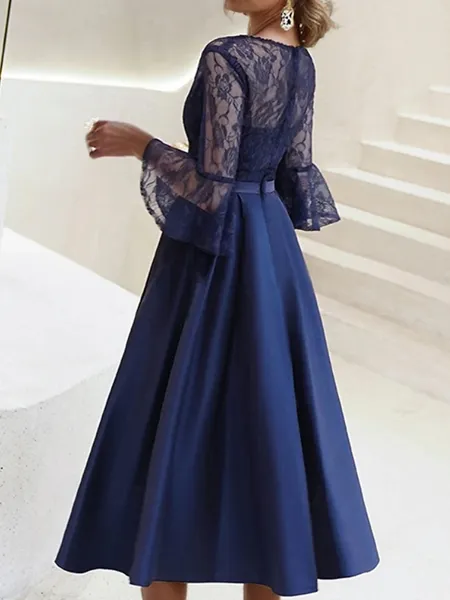 Chic A-line Scoop 3-4...