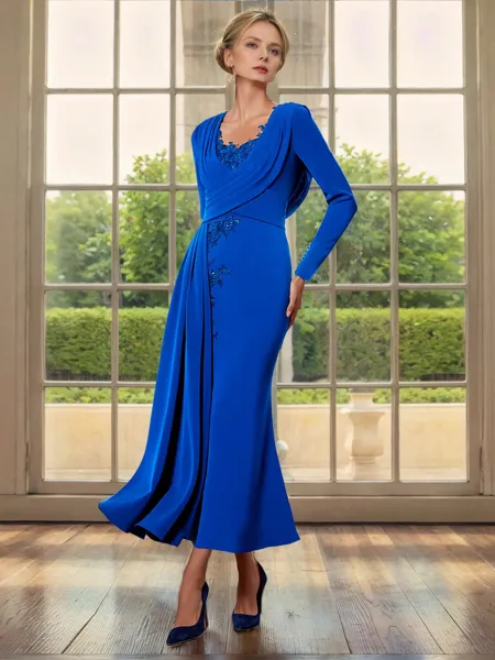 Chic Sheath Sweetheart Long...