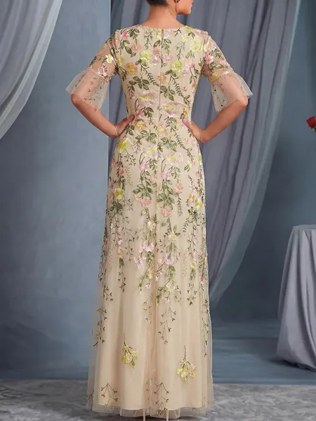 Immaculate A-Line V-Neck...