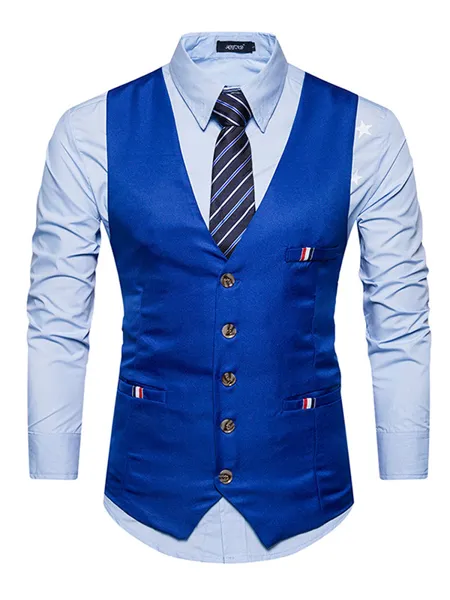 Modern Cotton Men's Vest/Waistcoat