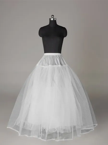 Tulle Netting Ball-Gown 3 Tier Floor Length Slip Style/Wedding Petticoats