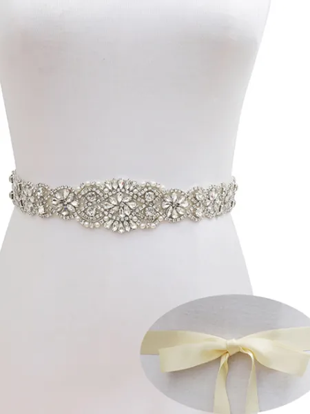 Stylish Satin Sashes With...