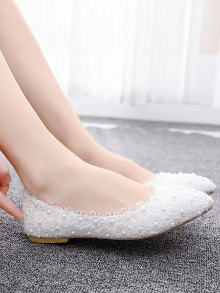 Women's PU Closed Toe With...