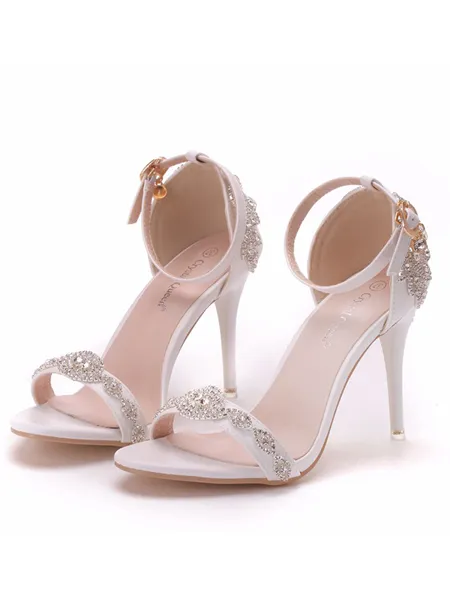 Women's PU Peep Toe With...