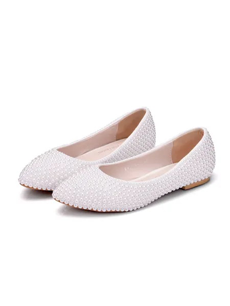Women's PU Closed Toe With...