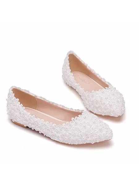 Women's PU Closed Toe With...