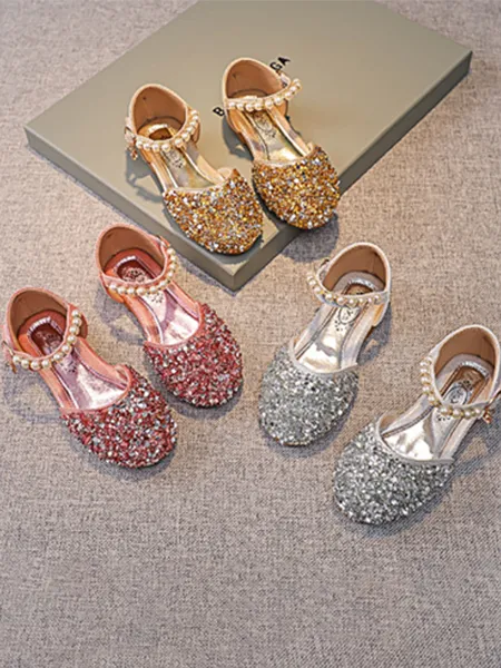 Girl's Leather With...