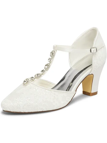 Women's Lace Closed Toe...