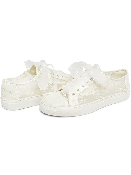 Women's Net With Flower...