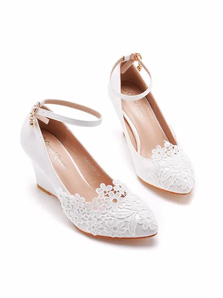 Women's PU With Lace Closed...