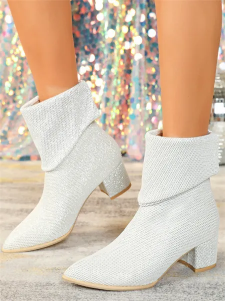 Women's Closed Toe Chunky...