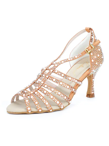 Women's Satin Peep Toe With...