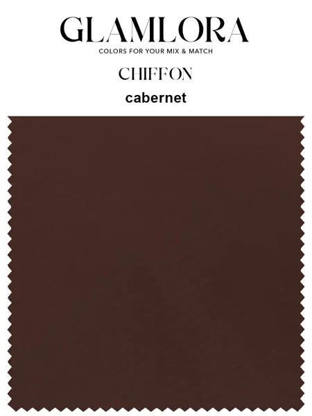 Chiffon Fabric Color Swatch