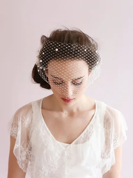 One-tier Birdcage Veils...